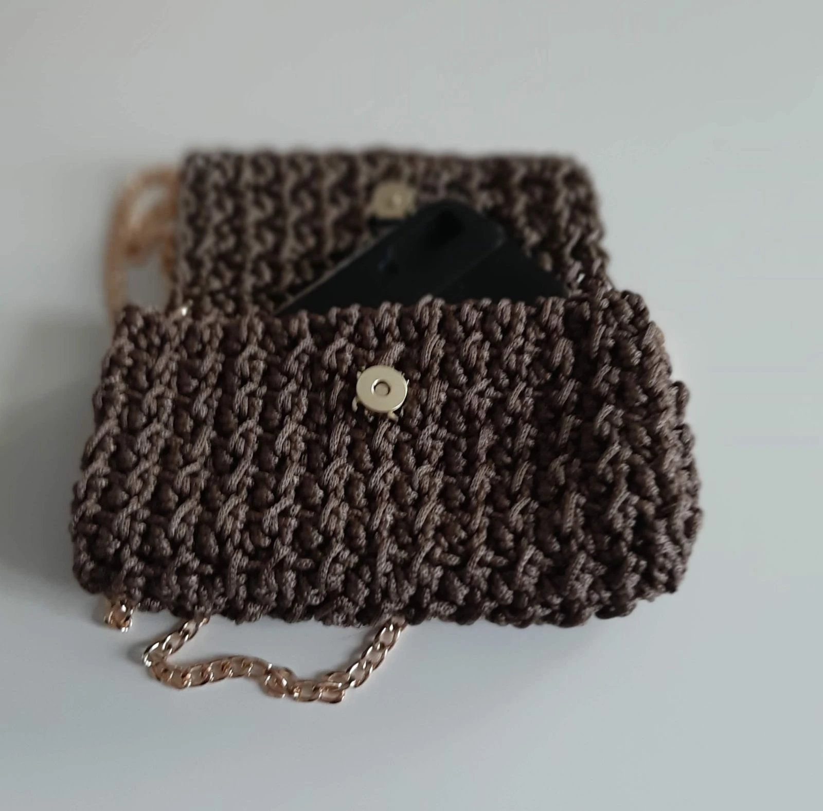 Bolso muy elegante de ganchillo – photo 3